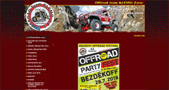 Desktop Screenshot of offroadklemo.cz
