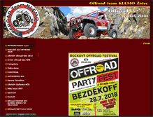 Tablet Screenshot of offroadklemo.cz